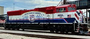 HO SD70Mach Metra USA 250th Scheme