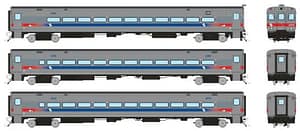HO Comet Car: SEPTA - Rebuilt: Set #1 (Cab: 2404 Coaches: 2509, 2518)