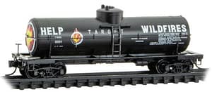CENTRAL WESTERN RAILWAY 39FT SINGLE DOME TANK CAR - 1 PC LEFT