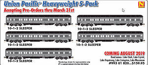 UNION PACIFIC HEAVYWEIGHT 5 PACK