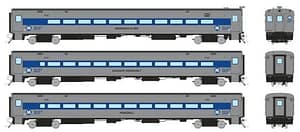 HO Comet Car: MNCR - As Delivered: Set #1 (Cab: 6113 Coaches: 6150, 6162)