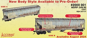 HO SCALE - CSX HOPPER