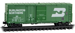BURLINGTON NORTHERN 40FT STANDARD BOXCAR # 19212 - 8 PCS LEFT