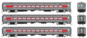 HO Comet Car: CDOT - As Delivered: Set #1 (Cab: 6205 Coaches: 6262, 6274)