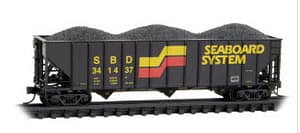 SEABOARD SYSTEM 3 BAY OPEN HOPPER #