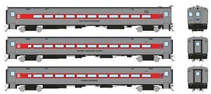 HO Comet Car: CDOT - Late: Set #1 (Cab: 6207 Coaches: 6232, 6272)