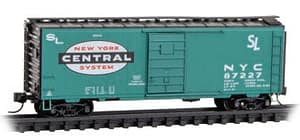 NEW YORK CENTRAL 40FT STANDARD BOXCAR RD# 87227