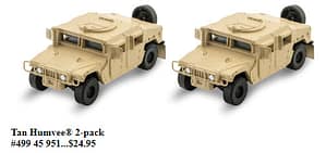 TAN HUMVEE 2 PACK