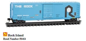 ROCK ISLAND 50FT BOXCAR RD# 50464