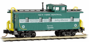 NEW YORK CENTRAL 34FT WOOD SHEATHED CABOOSE RD# 18096