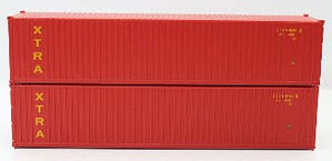 XTRA 40FT STANDARD HEIGHT 3 RIB X PANEL CONTAINER 2 PACK