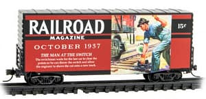 MRR SERIES CAR # 8 "THE MAN AT THE SWITCH"