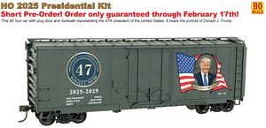 HO SCALE - TRUMP PRESIDENTIAL CAR KIT - PREODERS ONLY GUARANTEED THROUGH FEB 16TH
