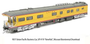 Union Pacific Business Car, UP #119 "Kenefick", Missouri Bicentennial Drumhead