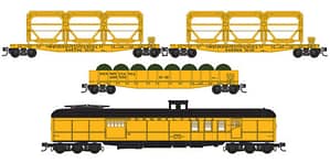 PENNSYLVANIA RR MOW 4 PACK