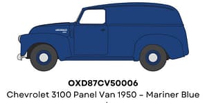 Chevrolet 3100 Panel Van 1950 – Mariner Blue