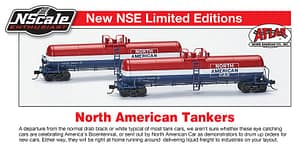 NORTH AMERICAN DEMONSTRATOR 20,700 GALLON TANK CAR - 2 CAR SET