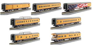 UNION PACIFIC EXCURSION TRAIN 7 CAR SET