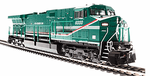 GE DEMO GREEN MACHINE GE AC6000 RD# 6000