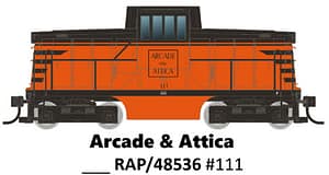 ARCADE AND ATTICA SPECIAL RUN 44 TONNER