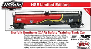 SPECIAL RUN ATLAS NS (OAR) 33,000 GAL TANK CAR