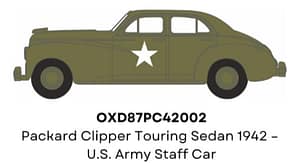 Packard Clipper Touring Sedan 1942 – U.S. Army Staff Car
