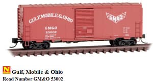 GM&O 40FT BOXCAR - 1 PC LEFT