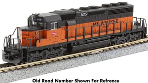 (N)EMD SD40-2 Milwaukee Road #30