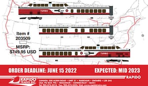 RAPIDO TRAINS TYRBO 2.0