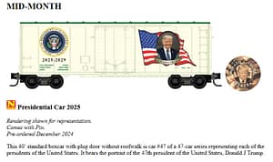 TRUMP PRESIDENTIAL CAR - STILL AVAILABLE TO RESERVE - MID-MONTH RELEASE