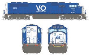 **HO SD70MAC V&O#4070-HS
