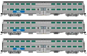 N Gallery Commuter Car: Metra - BNSF: Set #3 (Coaches: 763 778 820)