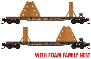 Norfolk Southern Ribbon Rail 2-pk FOAM