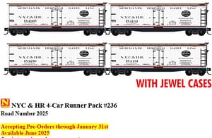 NYC & HR 4 CAR RUNNER PACK