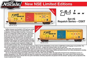 SPECIAL RUN MICRO-TRAINS RAILBOX SET #5