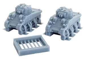 N SCALE - SHERMAN TANK LOAD 2 PACK