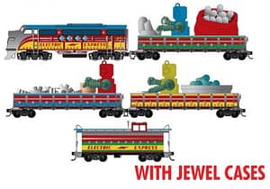 ROBOT CHRISTMAS TRAIN SET - JEWEL CASES