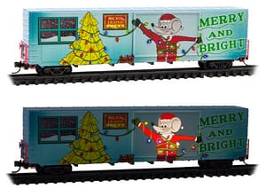 Micro-mouse Christmas 2025 - Lit Version - SOLD OUT AT MICRO-TRAINS