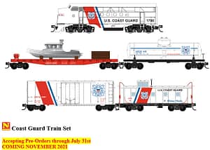 UNITED STATES COAST GUARD TRAIN SET