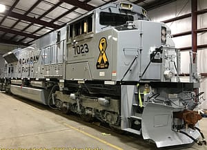 CP MILITARY HERITAGE SD70ACU # 7023 (GREY)