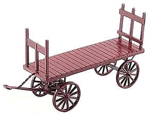 HO Baggage Wagons 2pcs