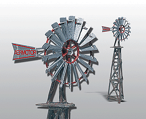 Farm Machinery (Unpainted Metal Kit) Aermotor Windmill
