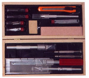 Deluxe Knife Set Wooden Box