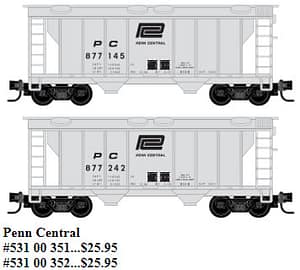 PENN CENTRAL 2 BAY HOPPER #877145