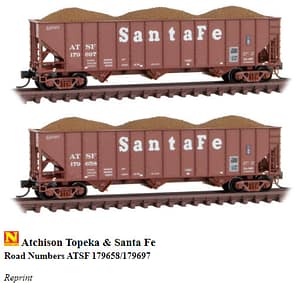 SANTA FE 100 TON 3 BAY HOPPER RD# 179658