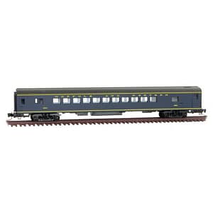 NORFOLK & WESTERN 70FT LIGHTWEIGHT SMOOTHSIDE BAGGAGE CAR