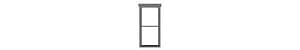 Ho 1/1 Dbl Hung Window 12pcs
