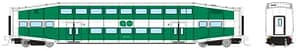 N Bilevel Commuter Car GO Transit Single