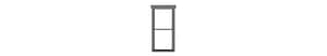 Ho 1/1 Dbl Hung Window 12pcs