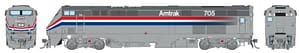 HO GE P32AC-DM (DC/Silent): Amtrak - Phase III: #702